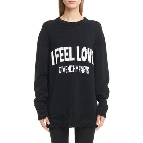 i feel love givenchy jumper|Givenchy Designer Sweaters: Cardigans, Crewneck & Pullovers.